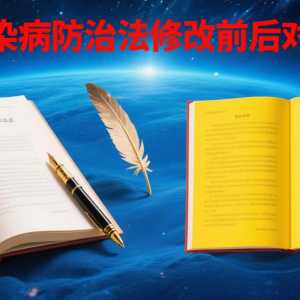 2025版《中华人民共和国传染病防治法》原文修改前后对照表